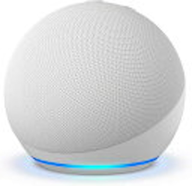 ラッピング可【New】Echo Dot (エコードット) 第5世代 - Alexa、センサー搭載、鮮やかなサウンド グレーシャーホワイト